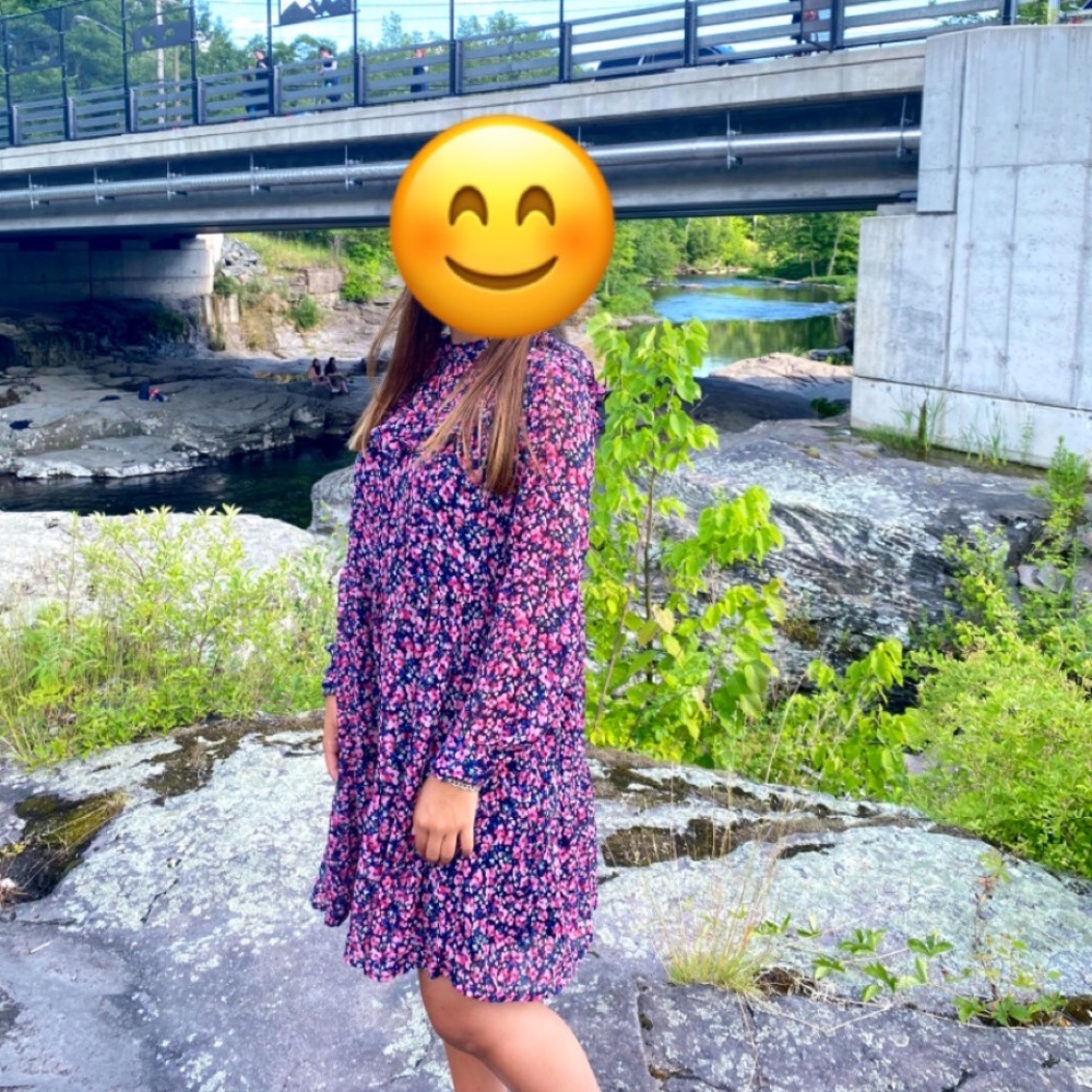 Beautiful floral summer dress